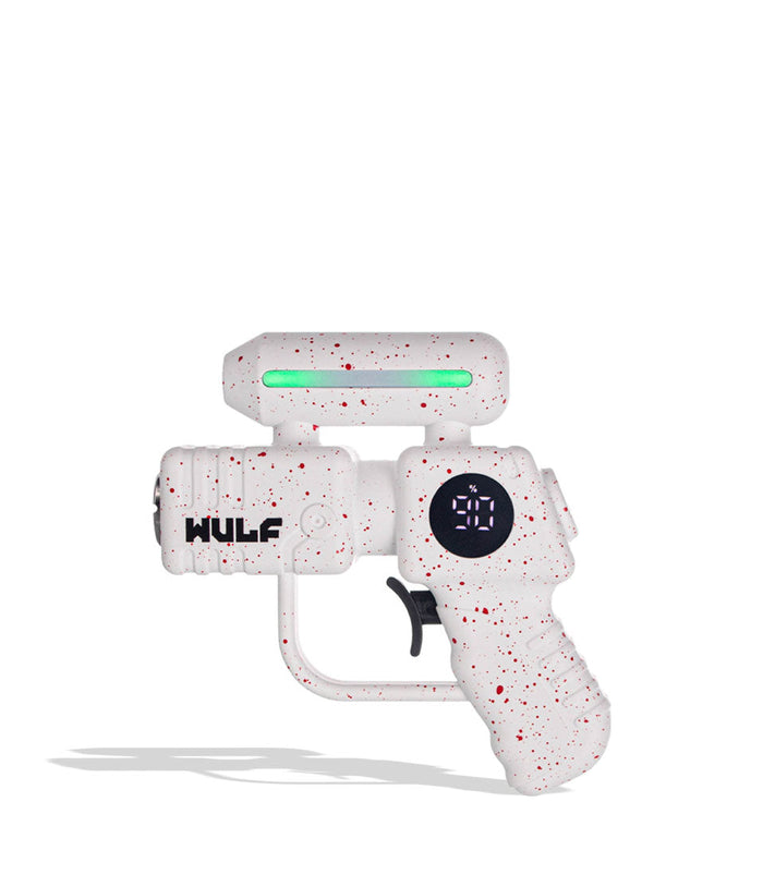 Wulf Mods Zapp Variable Voltage 510 Battery, White-Red Spatter