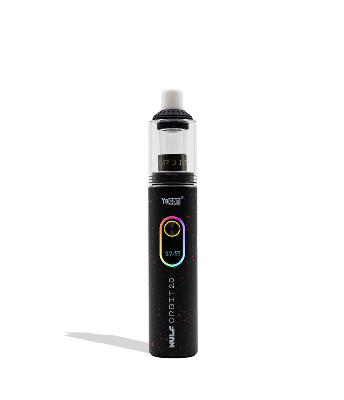 Wulf Mods Orbit 2.0 Concentrate Vaporizer, Black-Red Spatter