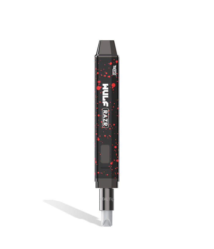 Wulf Mods RAZR Nectar Collector and Hot Knife, Black-Red Spatter
