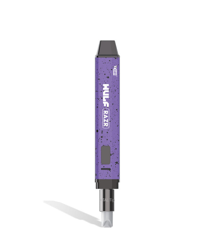 Wulf Mods RAZR Nectar Collector and Hot Knife, Purple-Black Spatter