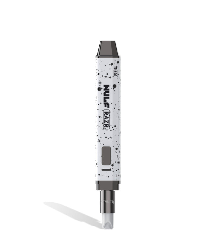 Wulf Mods RAZR Nectar Collector and Hot Knife, White-Black Spatter