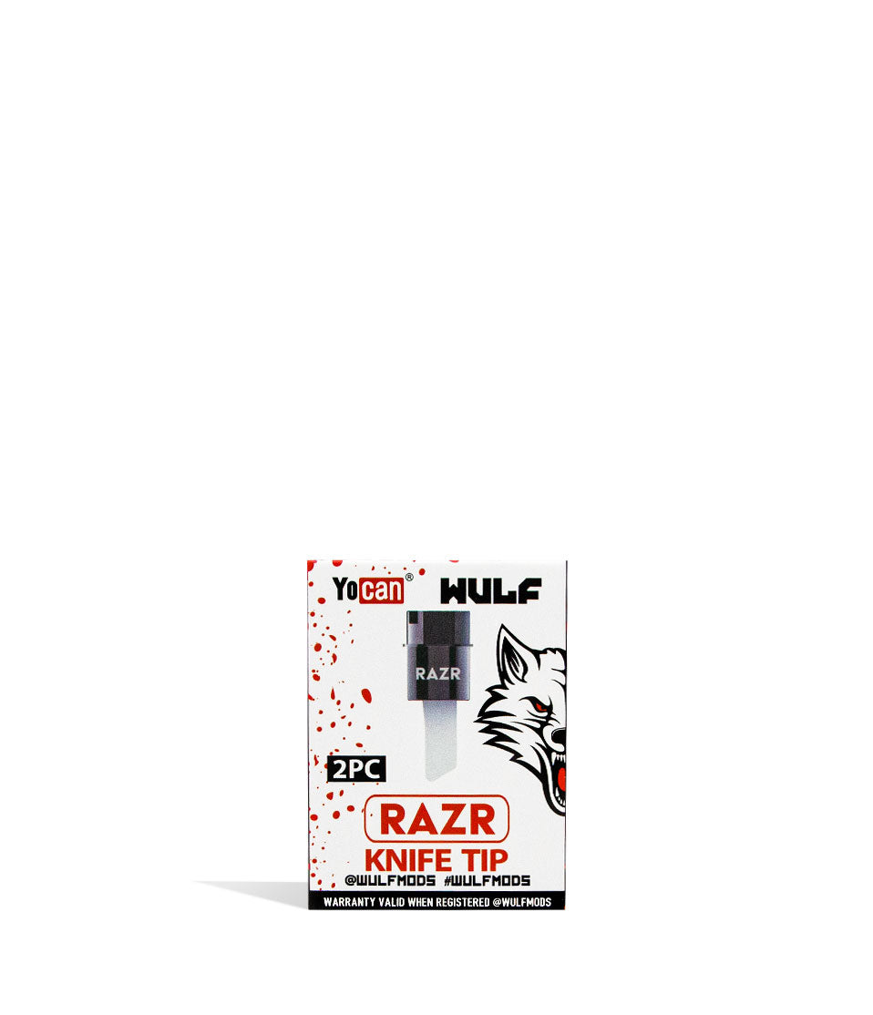 Wulf Mods RAZR Replacement Knife Tip 2pk - Discreet Smoker