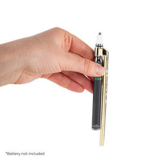 Ooze x Stache ConNectar - 510 Thread Dab Straw Vape Pen Attachment - Discreet Smoker