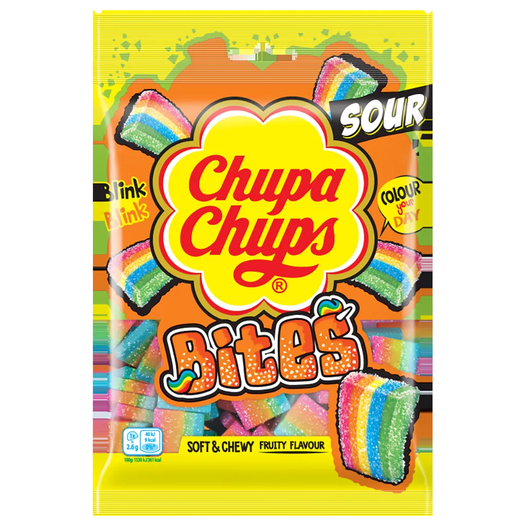 Chupa Chups Sour Bites 90g (POLAND) - Discreet Smoker