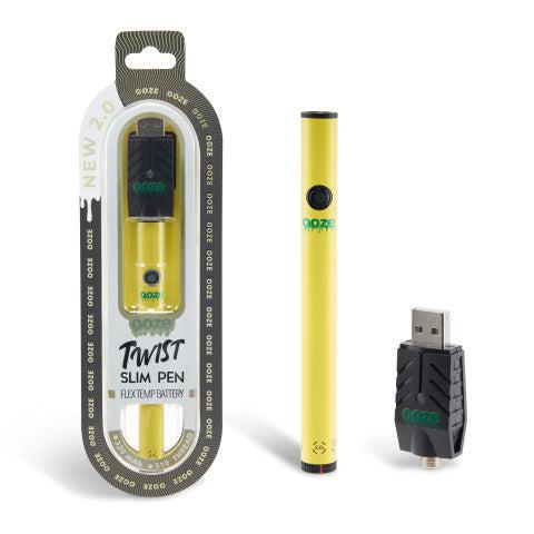Ooze Twist Slim Pen 2.0 510 Thread Vaporizer Battery