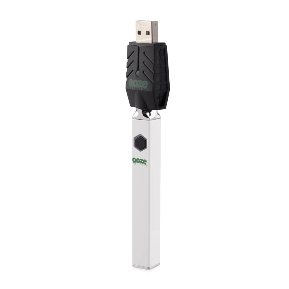 Ooze Quad 510 Thread 500 mAh Square Vape Pen Battery - Discreet Smoker