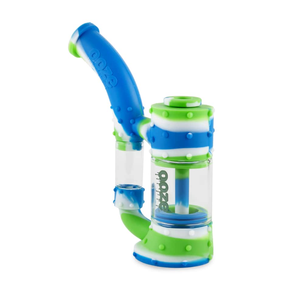 Ooze Stack Pipe Silicone Bubbler - Discreet Smoker