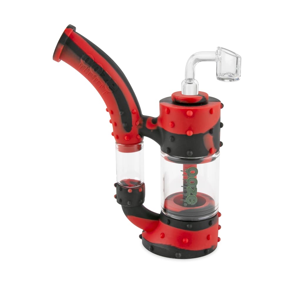 Ooze Stack Pipe Silicone Bubbler - Discreet Smoker