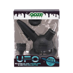 Ooze UFO Silicone Water Pipe - Discreet Smoker