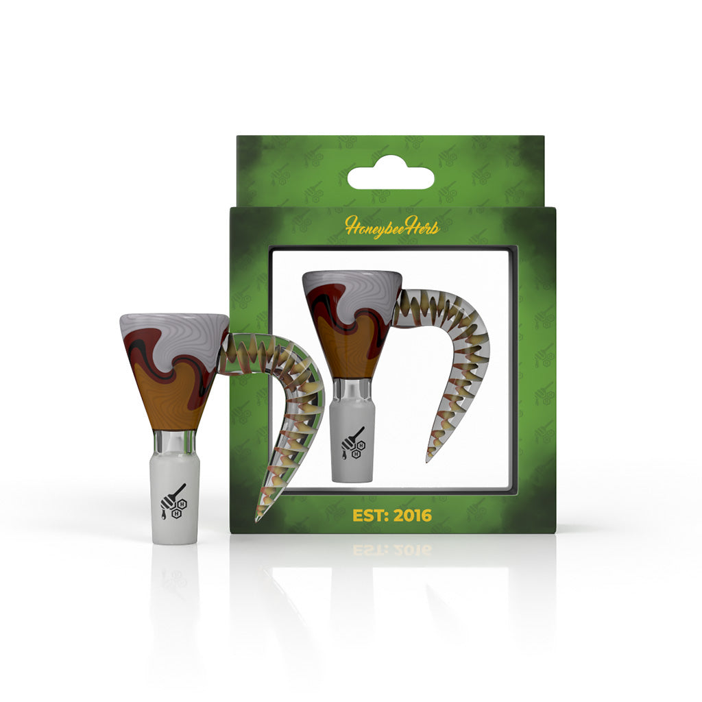 MARTINI SPLASH HORN PULL BONG SLIDE - Discreet Smoker