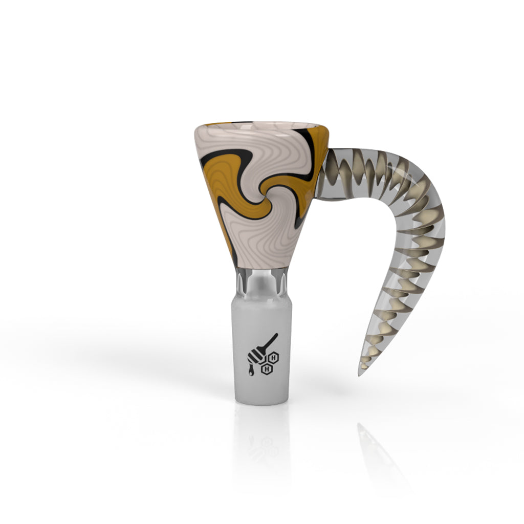 MARTINI SPLASH HORN PULL BONG SLIDE - Discreet Smoker