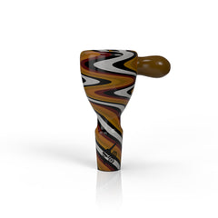 WIG WAG STRIPPED BONG BOWL PIECES - Discreet Smoker
