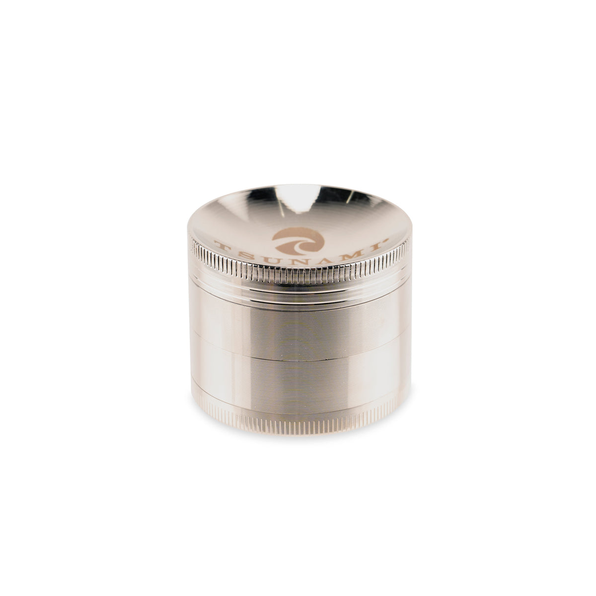 Tsunami Sunken Top 50mm 4-Piece Grinder - Discreet Smoker