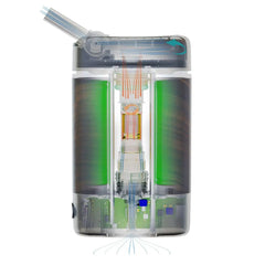 Angus Halogen Vaporizer Ruby Edition with 100W Halogen Bulb - Discreet Smoker