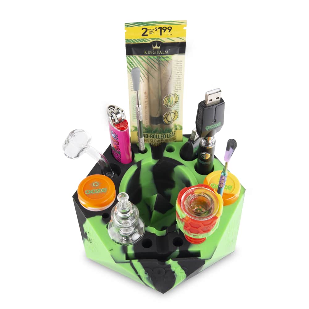 Ooze Bangarang Silicone Ash Tray - Discreet Smoker