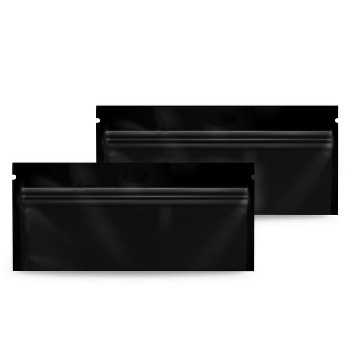 Loud Lock Pre Roll Mylar Smell Proof Vacuum Seal Bags - 1,000 Count, Black