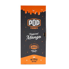Pop Cones King Size Pre-Rolled Cones with Flavor Tip 400ct Bulk