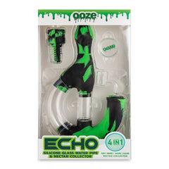 Ooze Echo Silicone Water Pipe - Discreet Smoker