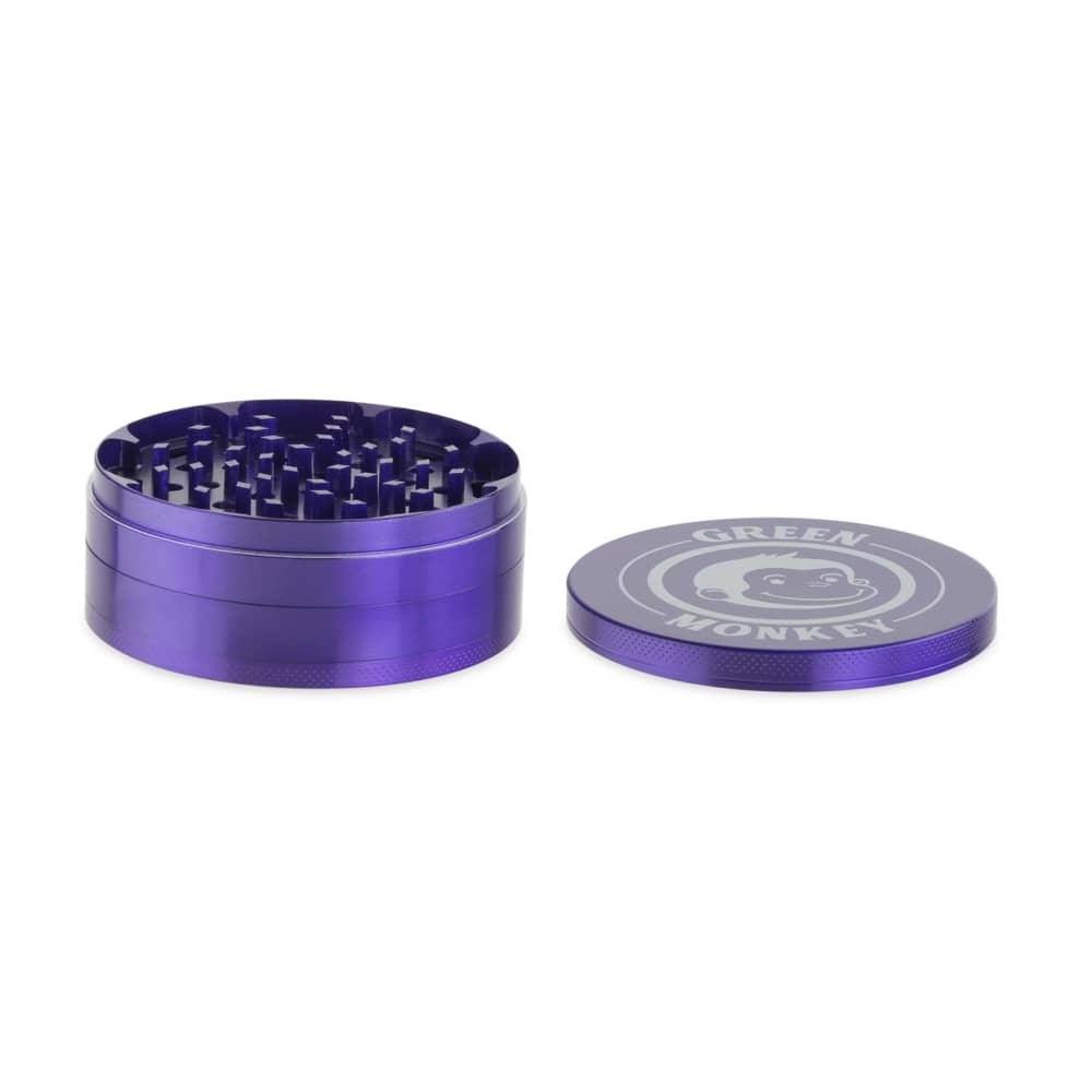Green Monkey Grinder - Capuchin 4pc - 100mm - Discreet Smoker