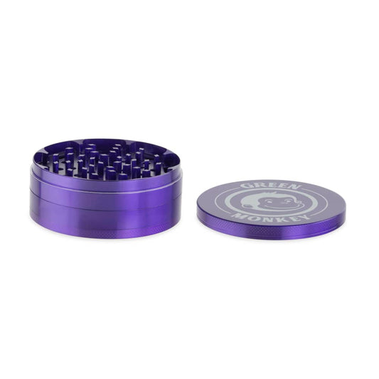 Green Monkey Grinder - Capuchin 4pc - 100mm - Discreet Smoker