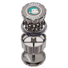 Green Monkey Grinder - Javan 4pc - 63mm - Discreet Smoker