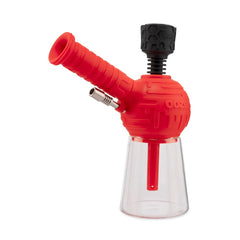 Ooze Blaster Silicone Glass 4-in-1 Hybrid Water Pipe and Dab Straw - Discreet Smoker