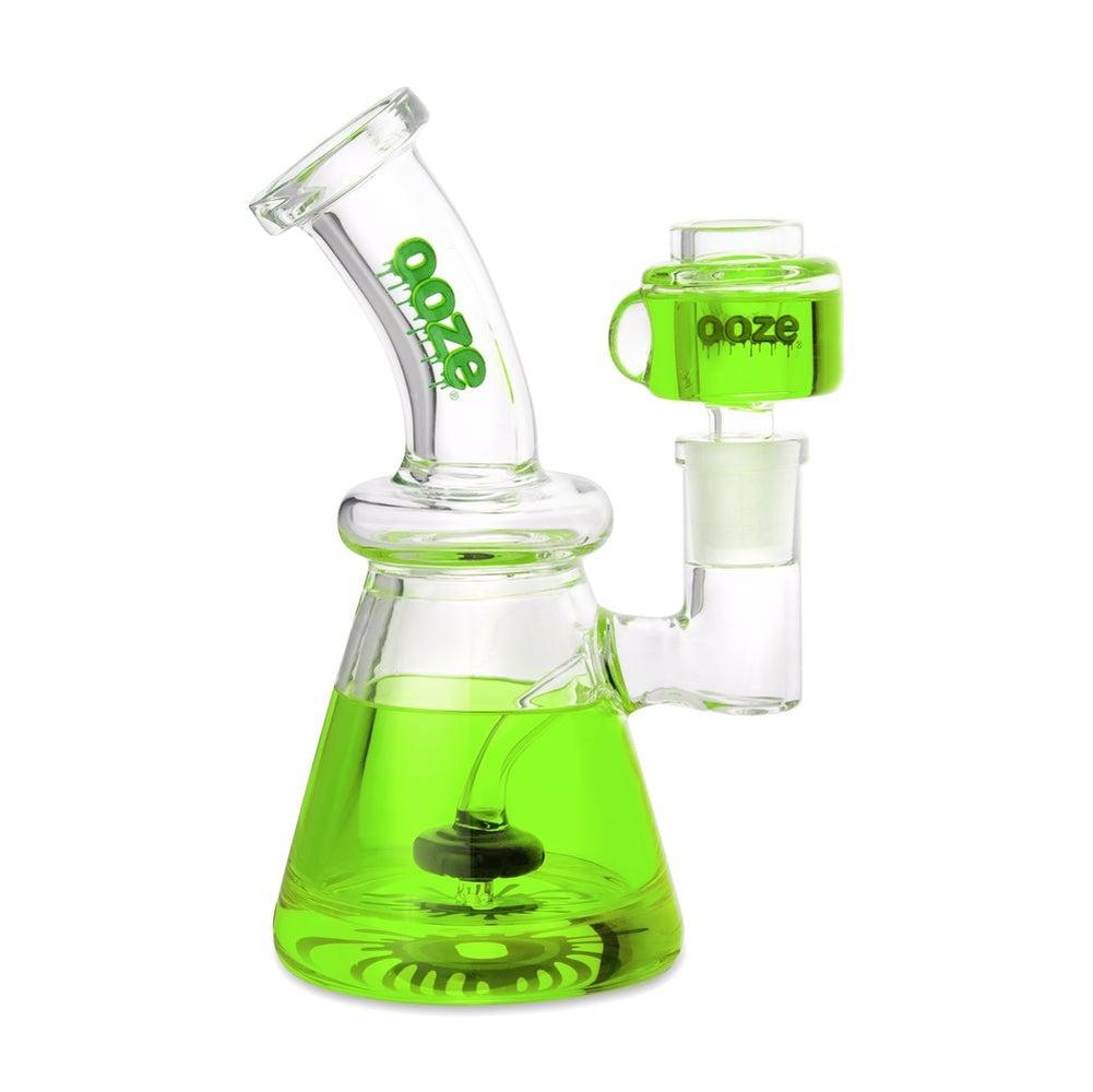 Ooze Glyco Bong Glycerin Chilled Glass Water Pipe - Discreet Smoker