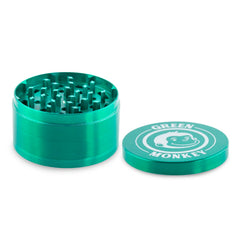 Green Monkey Grinder - Capuchin 4pc - 75mm - Discreet Smoker