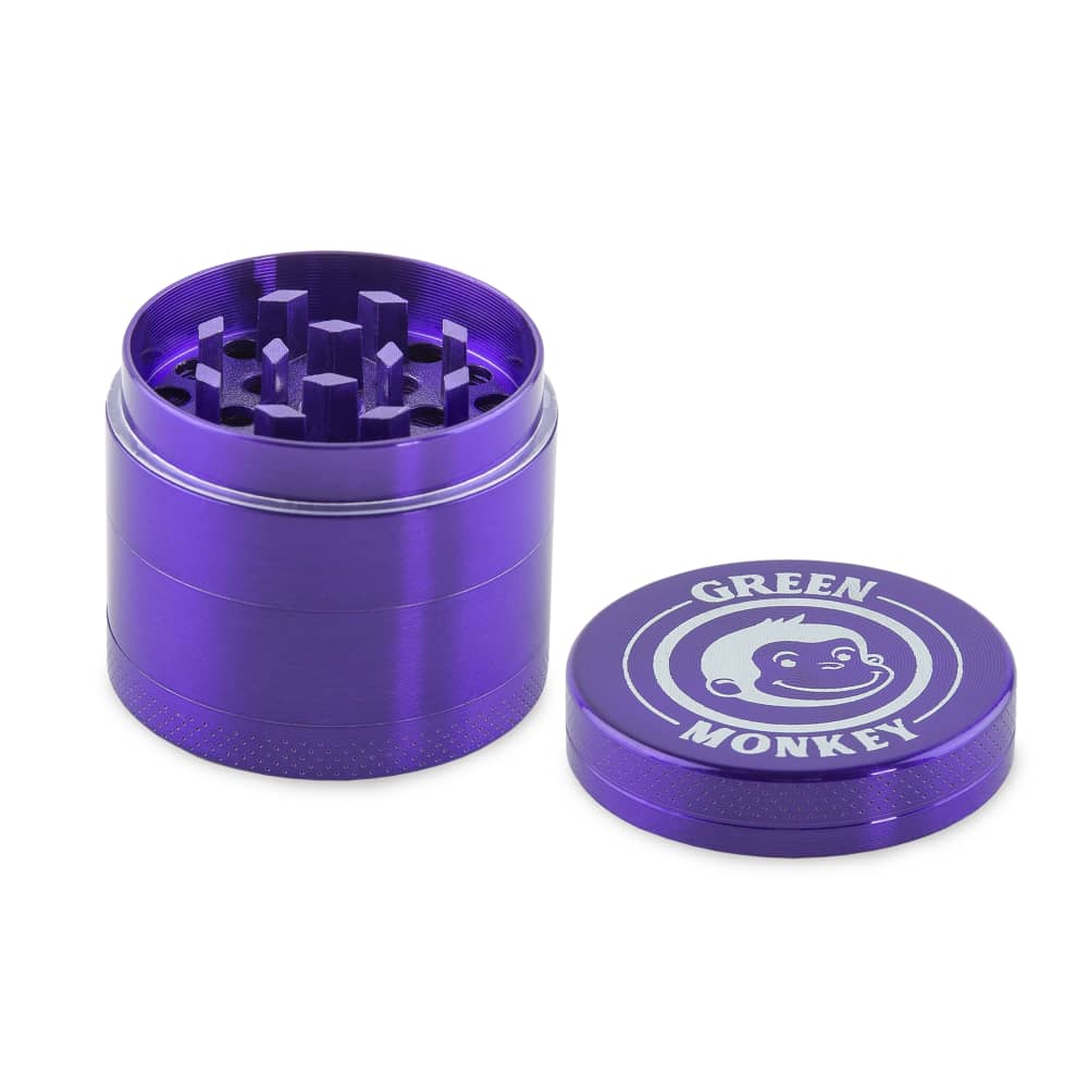 Green Monkey Grinder - Capuchin 4pc - 40mm - Discreet Smoker
