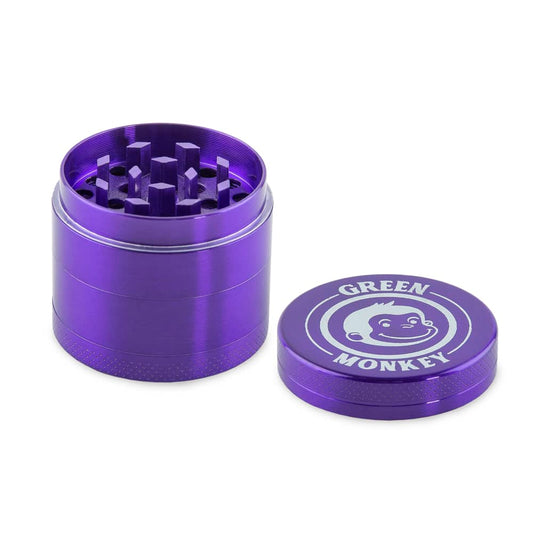 Green Monkey Grinder - Capuchin 4pc - 40mm - Discreet Smoker
