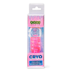Ooze Cryo Freezable Glycerin Glass Bowl - Discreet Smoker