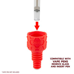 Ooze Swerve Silicone Water Pipe - Discreet Smoker