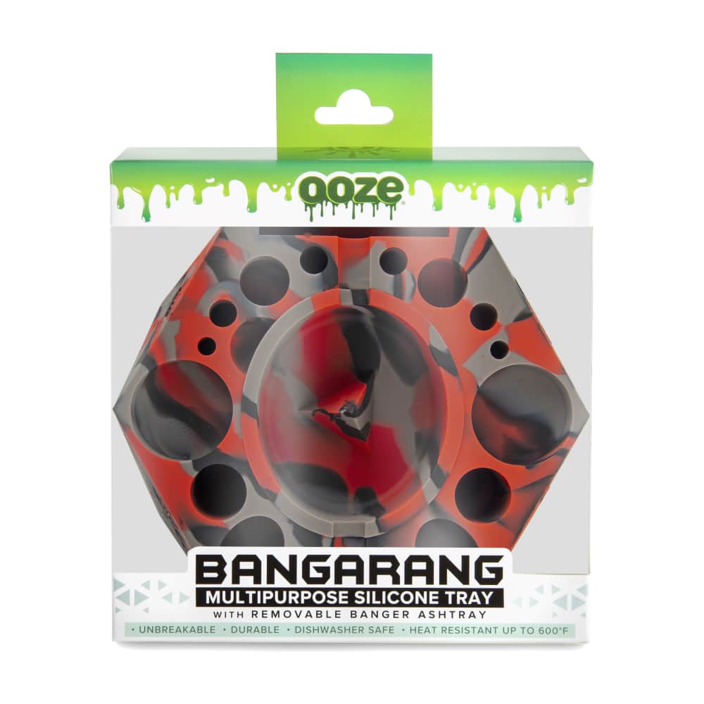 Ooze Bangarang Silicone Ash Tray - Discreet Smoker