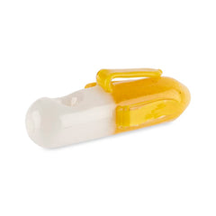 Custom Glass 5" Banana Hand Pipe - Discreet Smoker