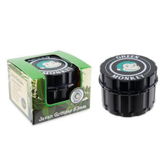 Green Monkey Grinder - Javan 4pc - 63mm - Discreet Smoker