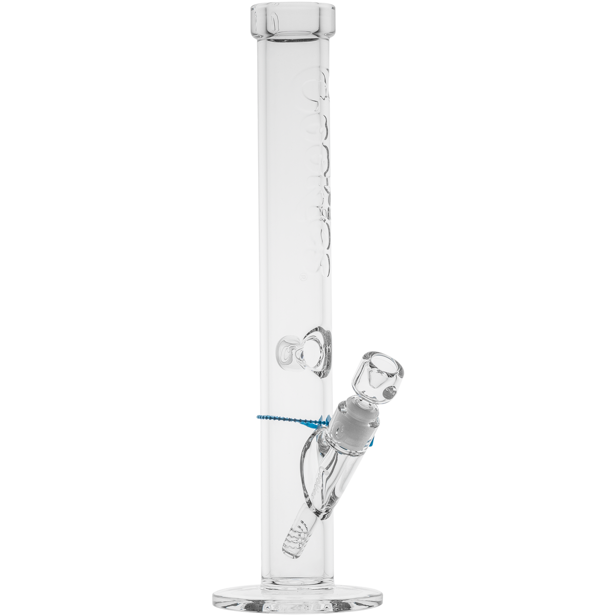 Cookies Flame Straight 7mm Bong - Discreet Smoker