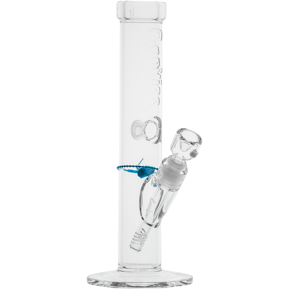 Cookies Flame Straight Bong - Discreet Smoker