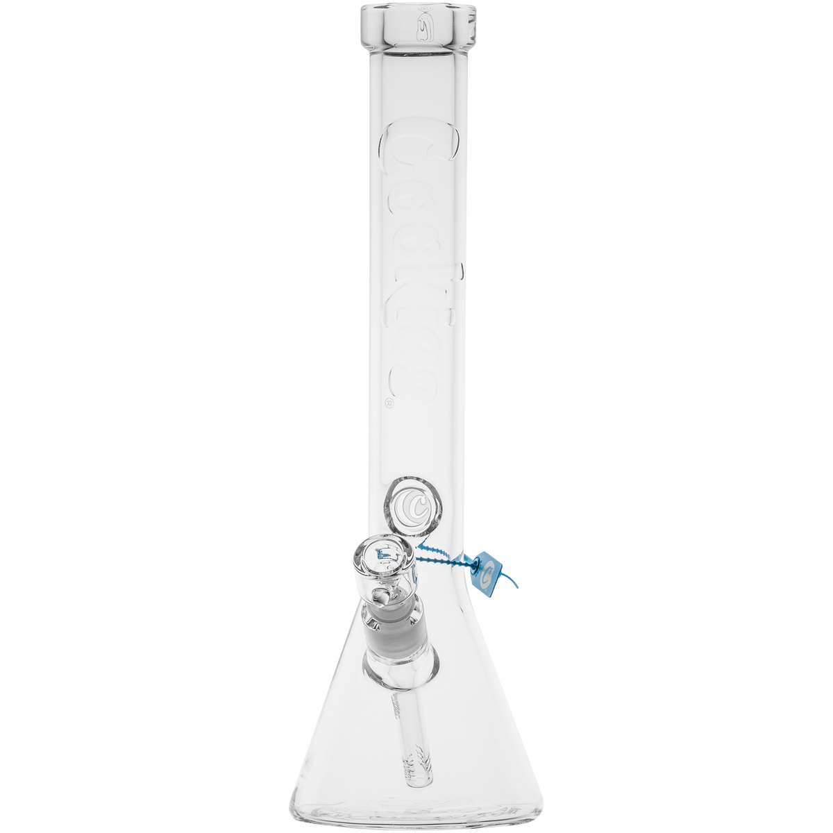 Cookies Flame Beaker 7mm Bong - Discreet Smoker