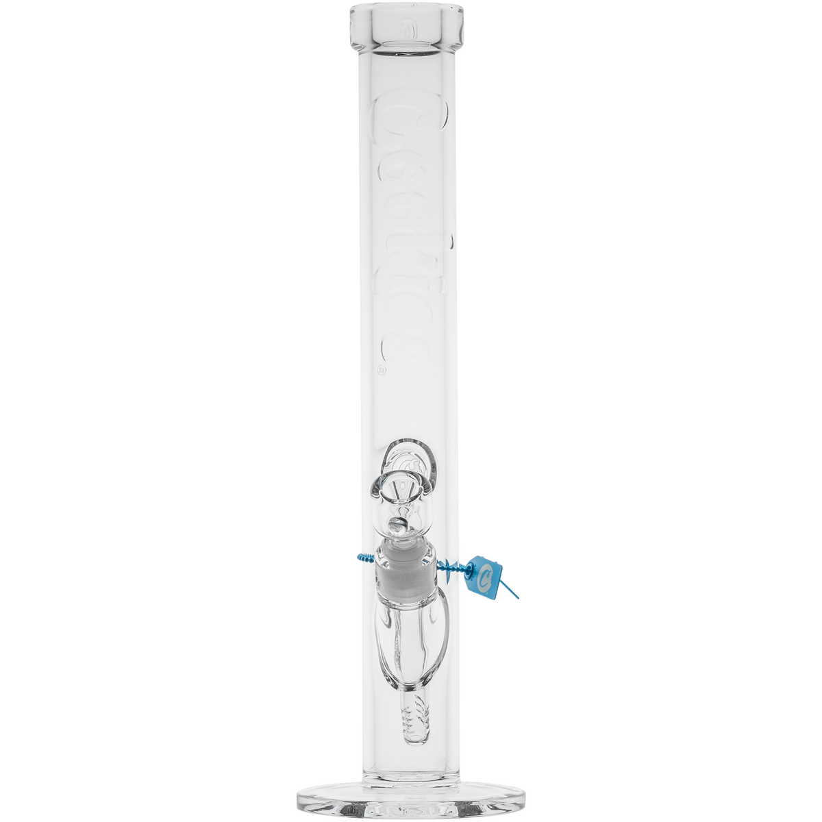 Cookies Flame Straight 7mm Bong - Discreet Smoker