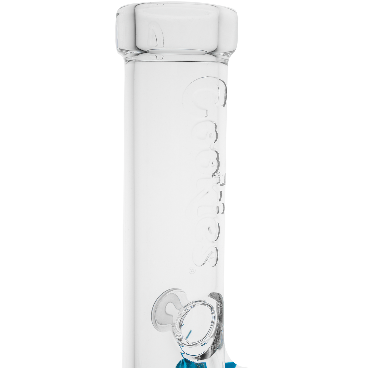 Cookies Flame Straight Bong - Discreet Smoker