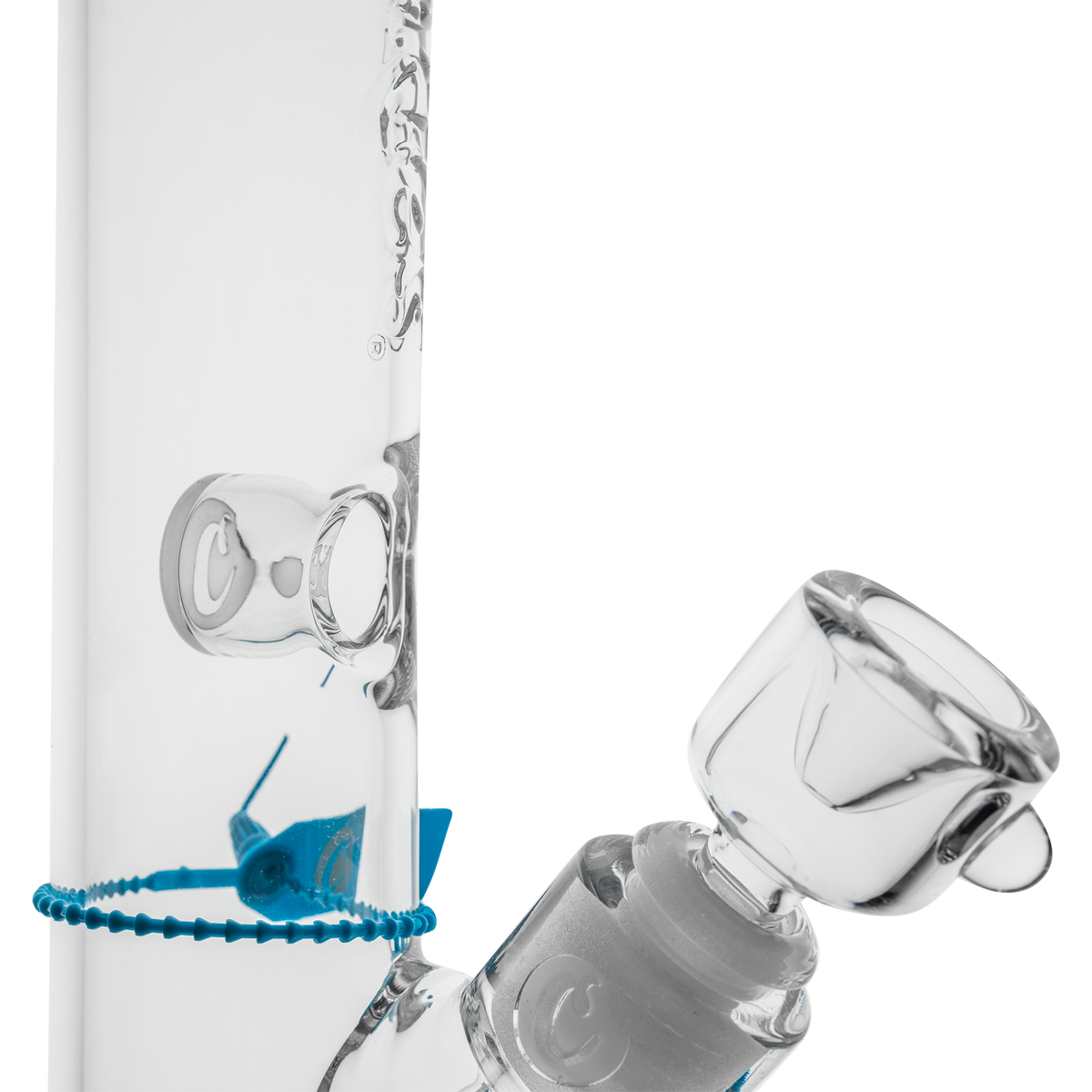 Cookies Flame Straight Bong - Discreet Smoker