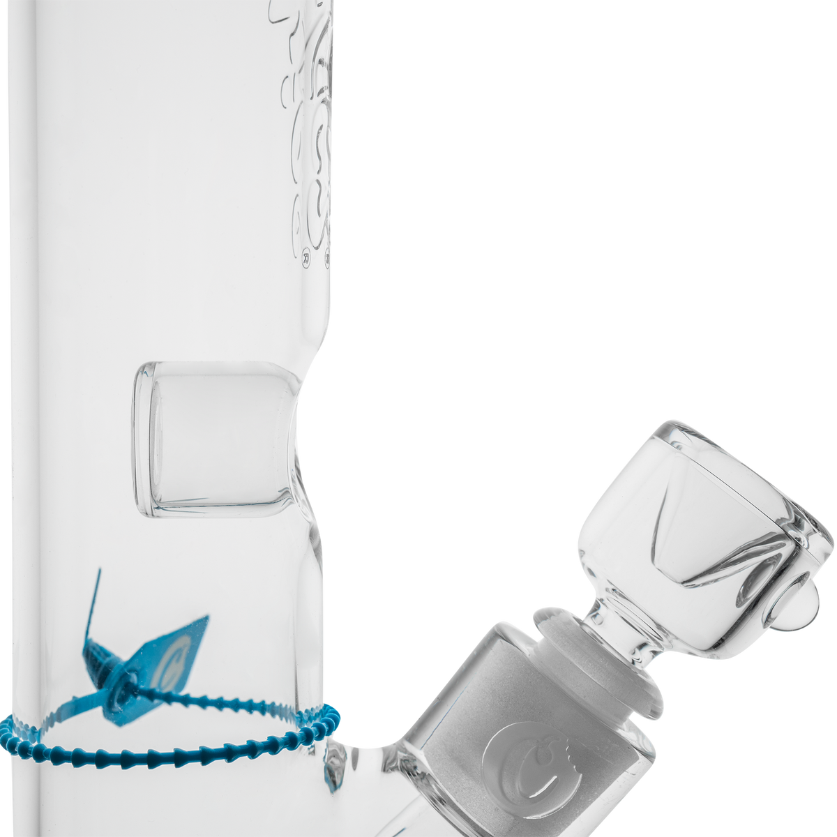 Cookies Flame Straight Bong - Discreet Smoker