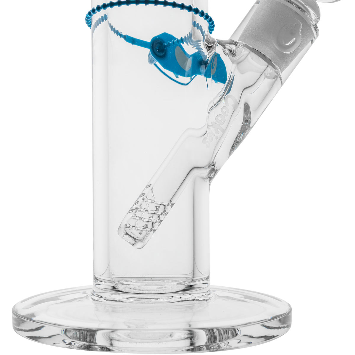 Cookies Flame Straight 7mm Bong - Discreet Smoker