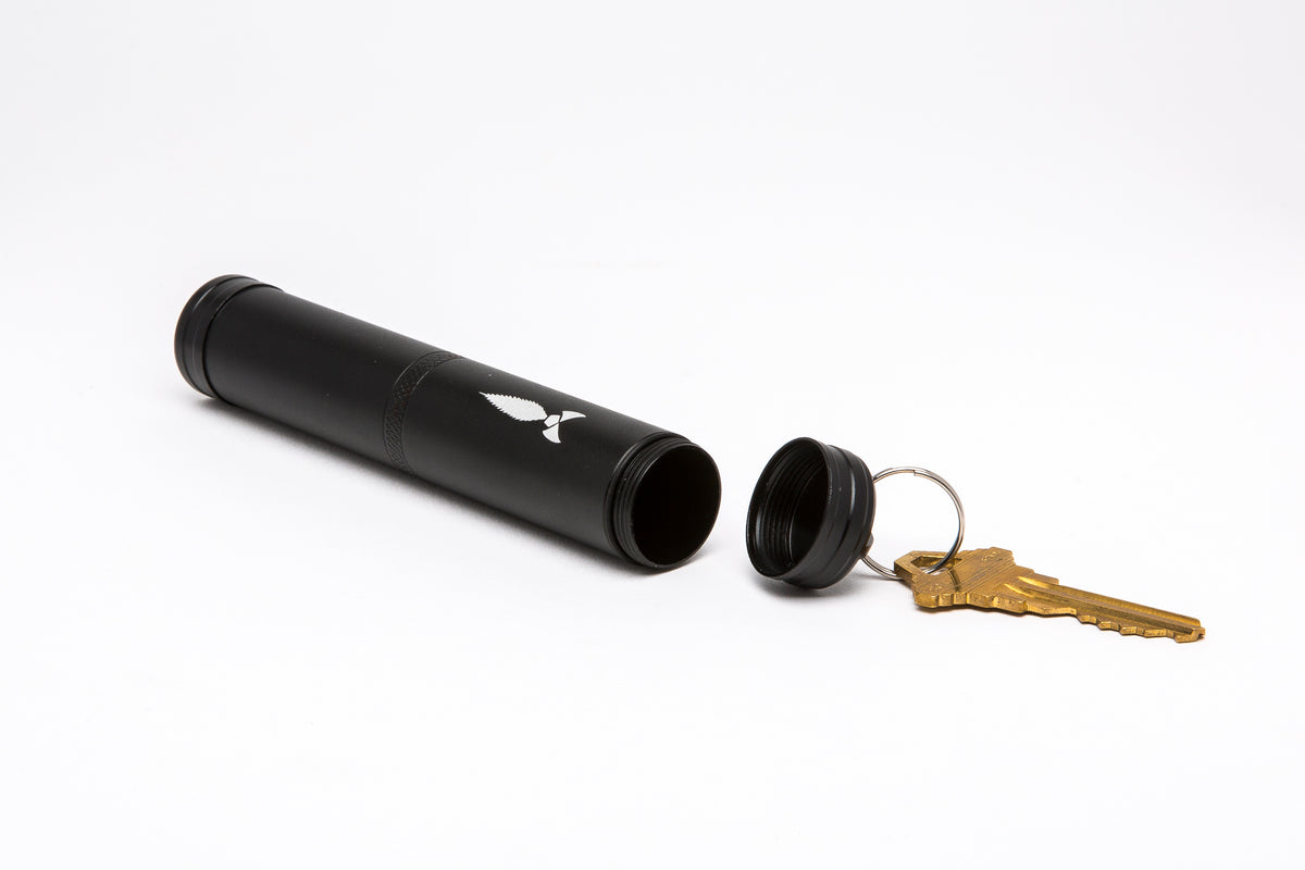 King Size Smell Proof Tube Container - Front View Open