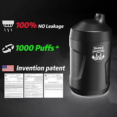 Smoke Hunter 2.0 Personal Air Purifier with Replaceable Filter Element Suitable for Travel and Indoor - Discreet Smoker