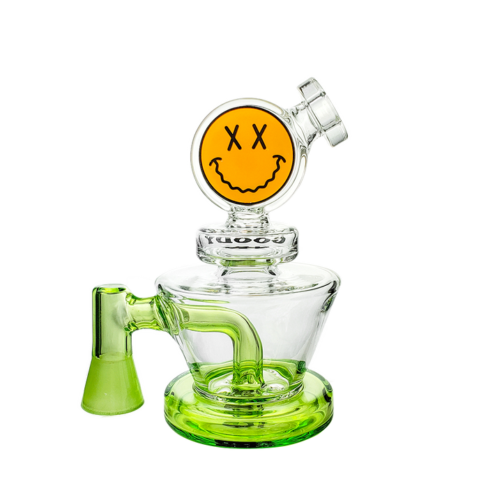 Big Face VR Dab Rig, Slime Green