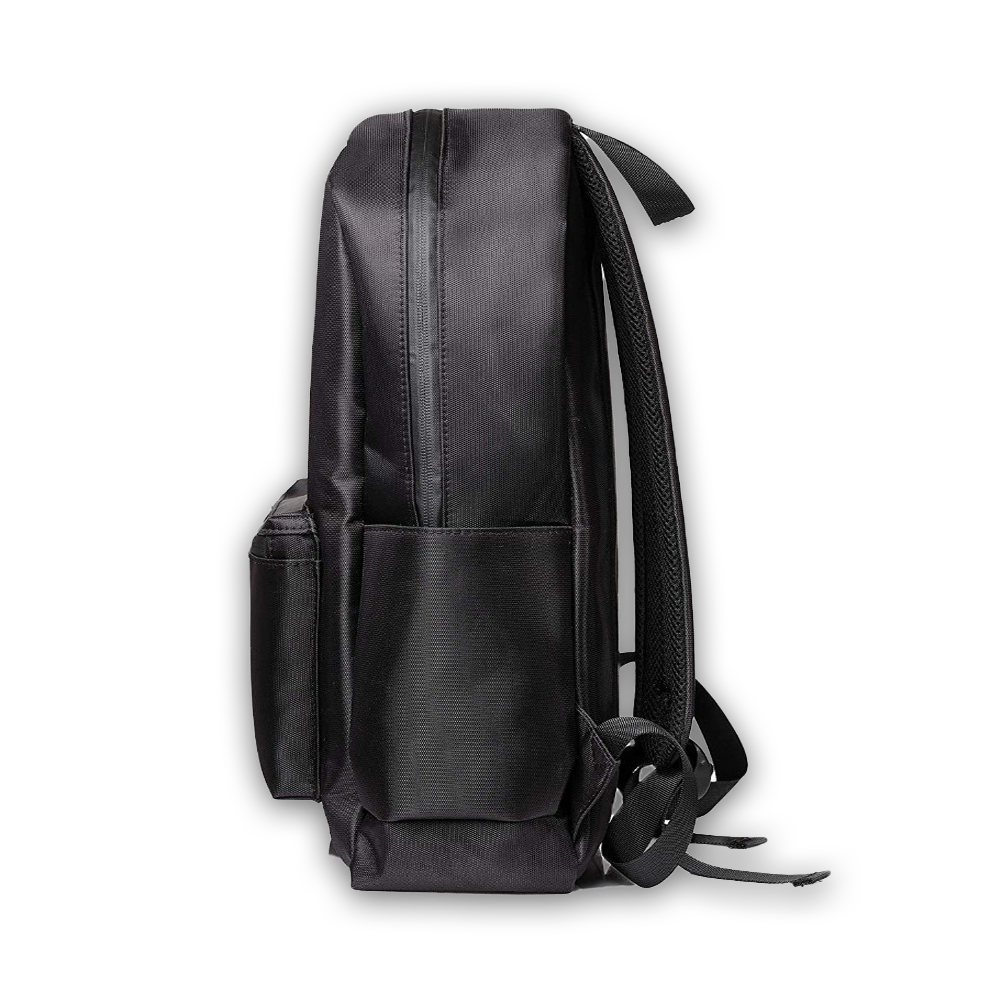 Smell Proof Backpack with Lock (Black) - Discreet Smoker