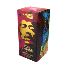 Rock Legends Jimi Rainbow Haze Water Pipe 12 in. - Discreet Smoker