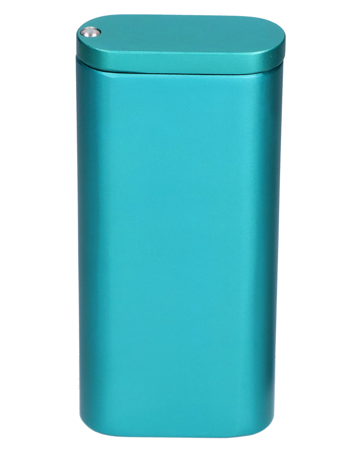 Teal Dugout w/ One Hitter - 4in. - Discreet Smoker