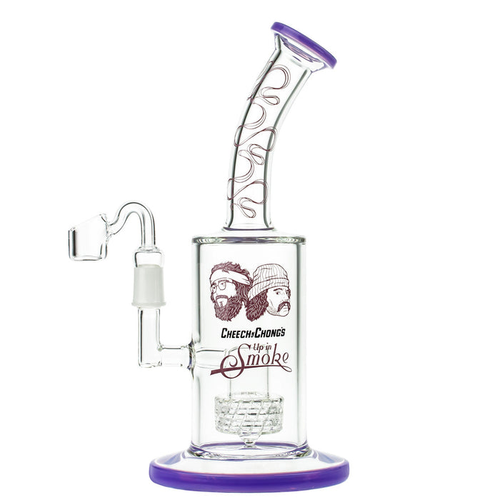 Big Green Van 10" Water Pipe, Milky Purple